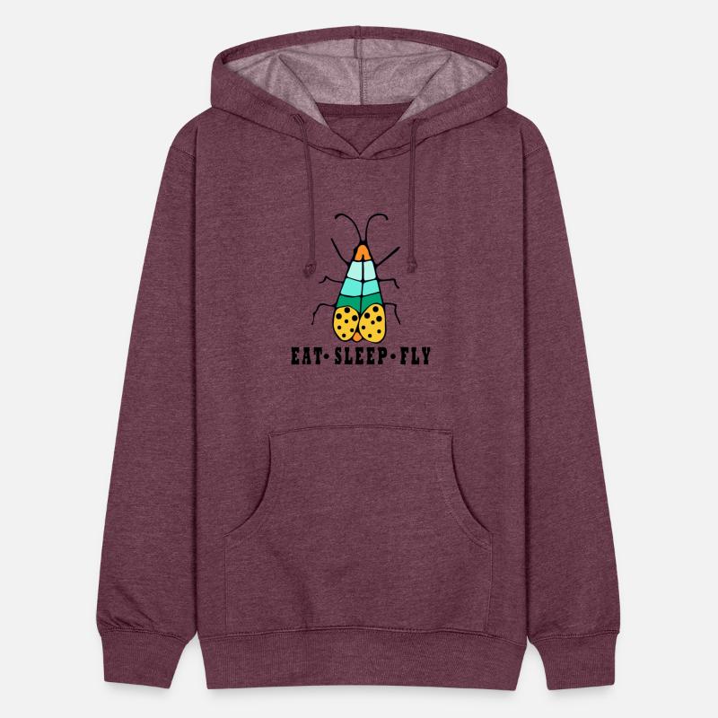 Eat sleep fly insects colorful design