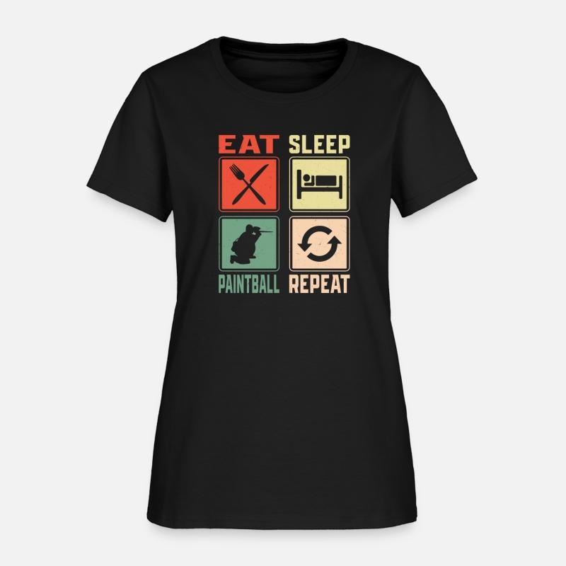 Eat Sleep Paintball Repeat Paintballer Tactical Pl