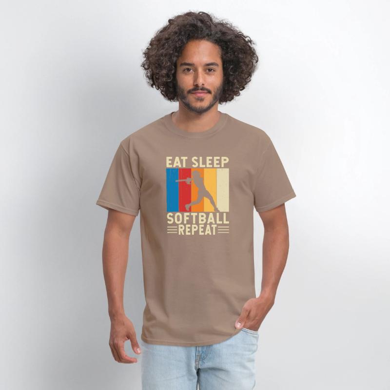 Eat sleep softball repeat