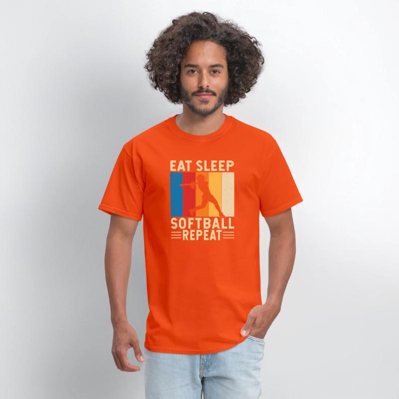 Eat sleep softball repeat