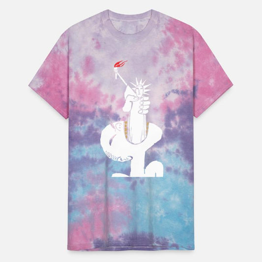 eating statue of liberty