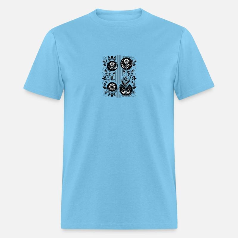 Elegant Floral and Geometric Pattern