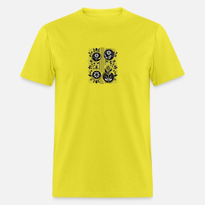 Elegant Floral and Geometric Pattern