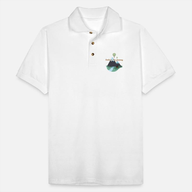 Embrace The Journey Mountain Scene