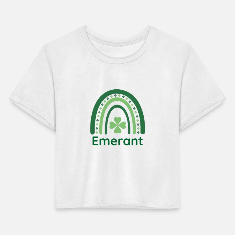 Emerant Clover Charm Boho Rainbow