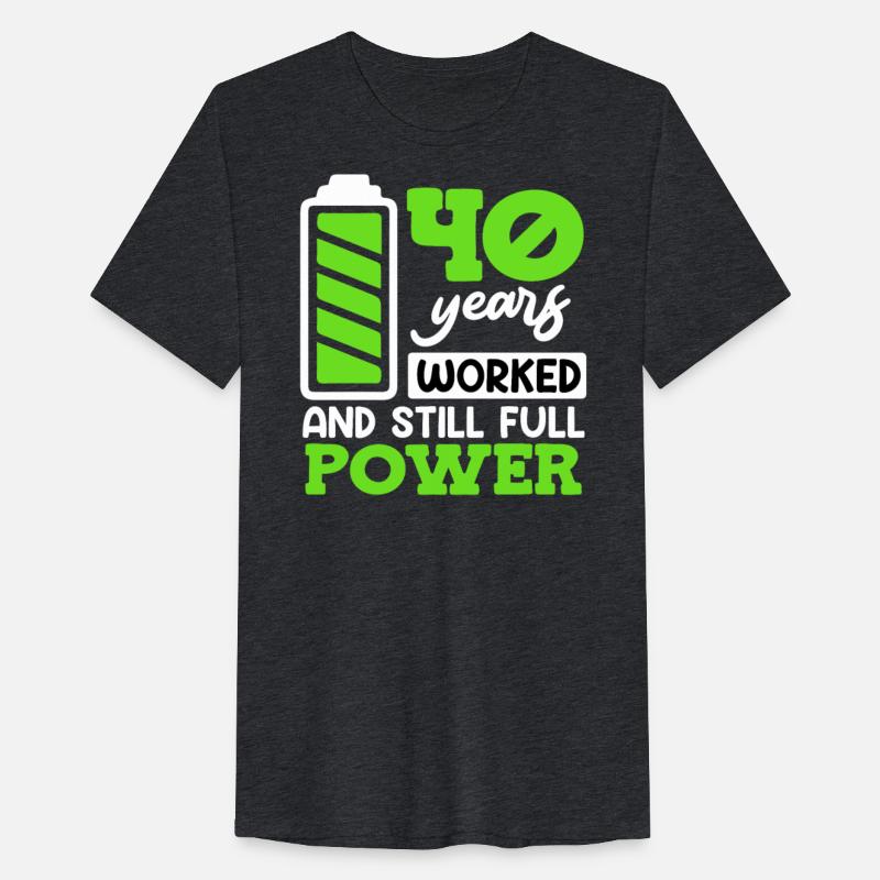 Employee 40 Years Worked Still Full Power