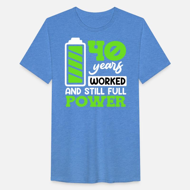 Employee 40 Years Worked Still Full Power