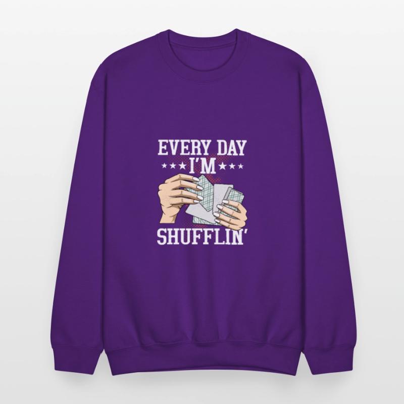 Every Day I'm Shufflin' Gambling Card Player