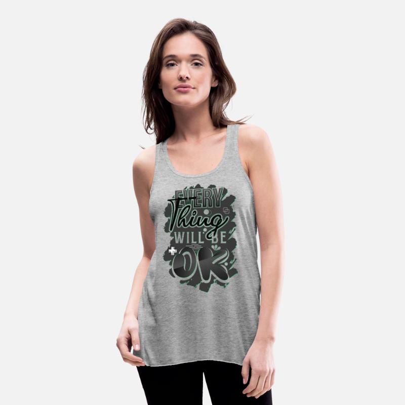 Every Thing Will Be Ok Motivational Quotes bw