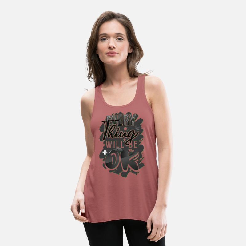 Every Thing Will Be Ok Motivational Quotes bw