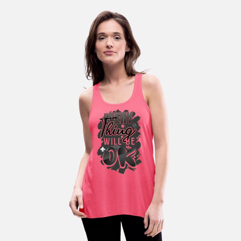 Every Thing Will Be Ok Motivational Quotes bw