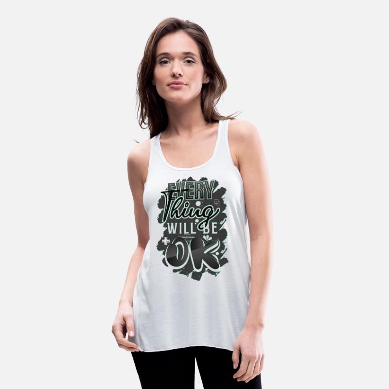 Every Thing Will Be Ok Motivational Quotes bw