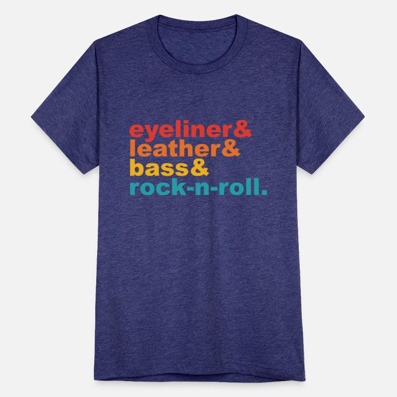 Eyeliner & Leather & Bass & Rock-N-Roll