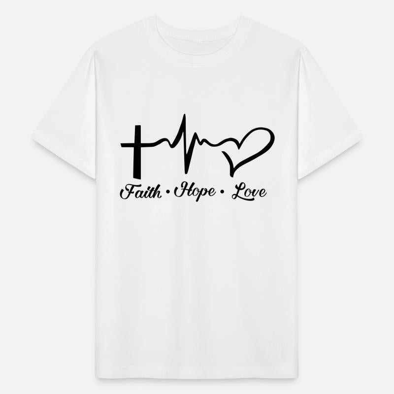 Faith Hope Love Script, Christian, Faith, Jesus