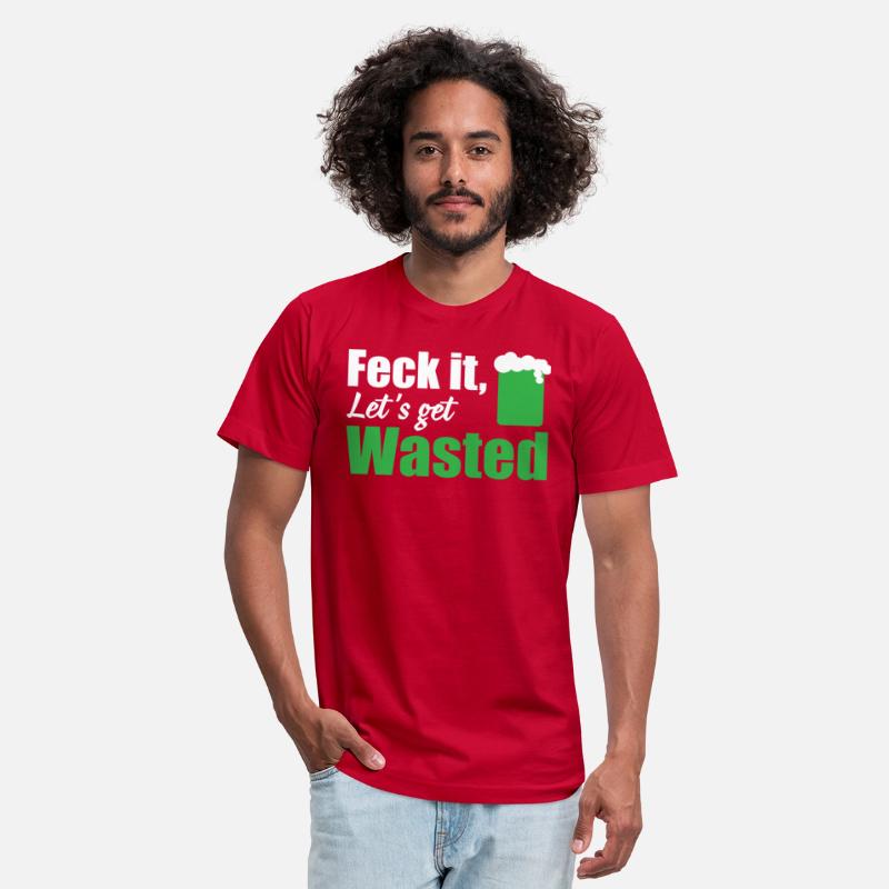 Feck it lets get wasted white 70s