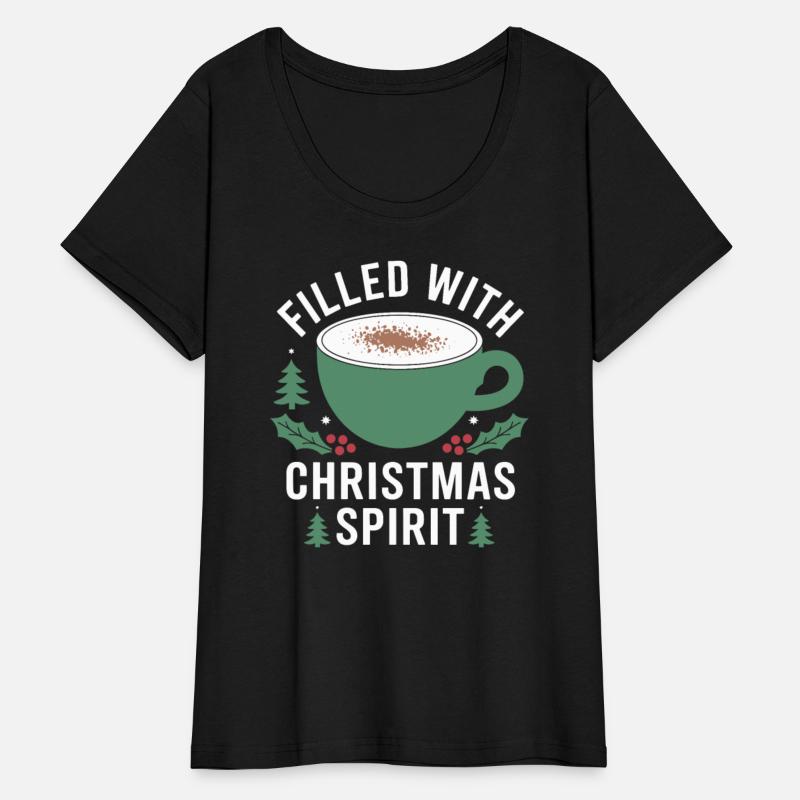 Filled With Christmas Spirit Festive Mug Design