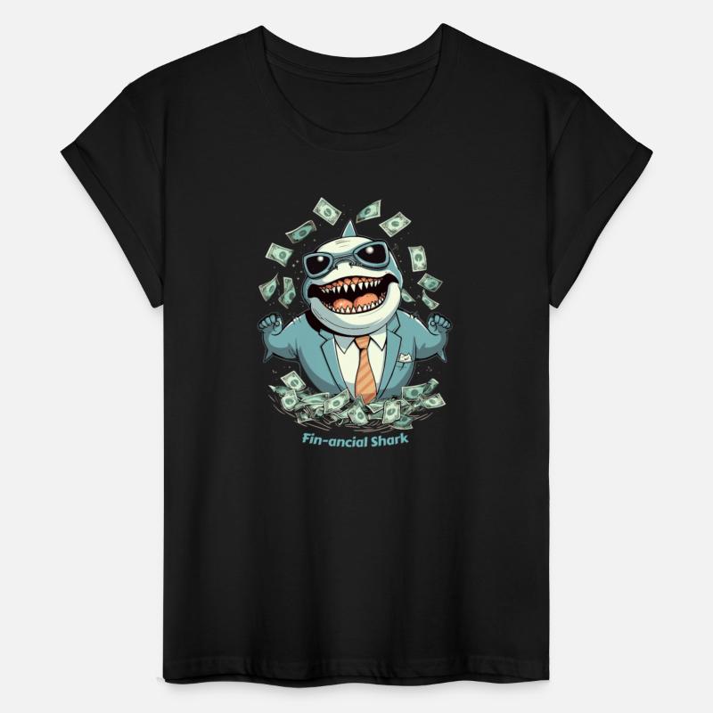 Fin-ancial Shark | Shark Fan Tee