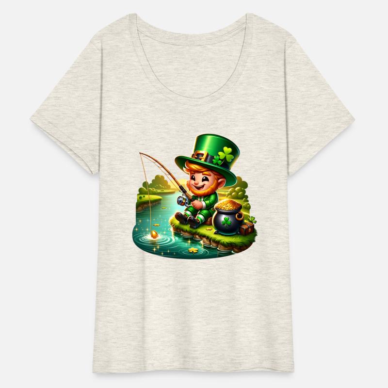 Fishing Leprechaun - St. Patrick's Day