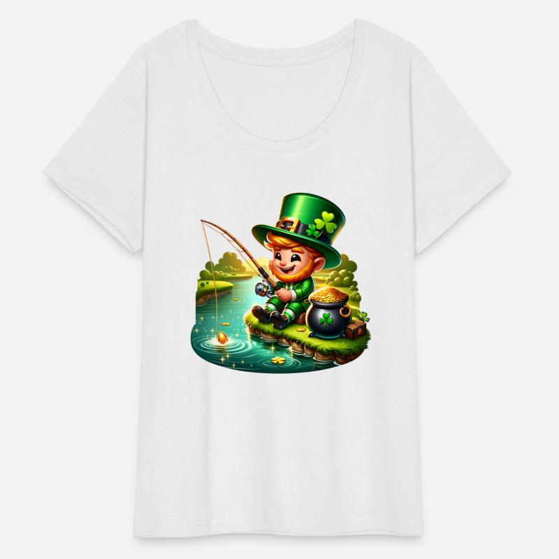 Fishing Leprechaun - St. Patrick's Day