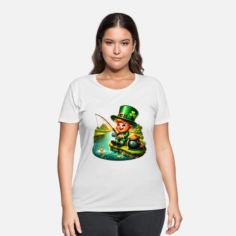 Fishing Leprechaun - St. Patrick's Day