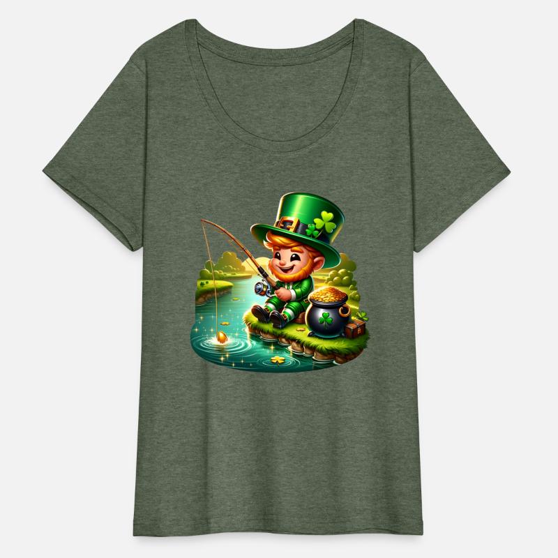 Fishing Leprechaun - St. Patrick's Day