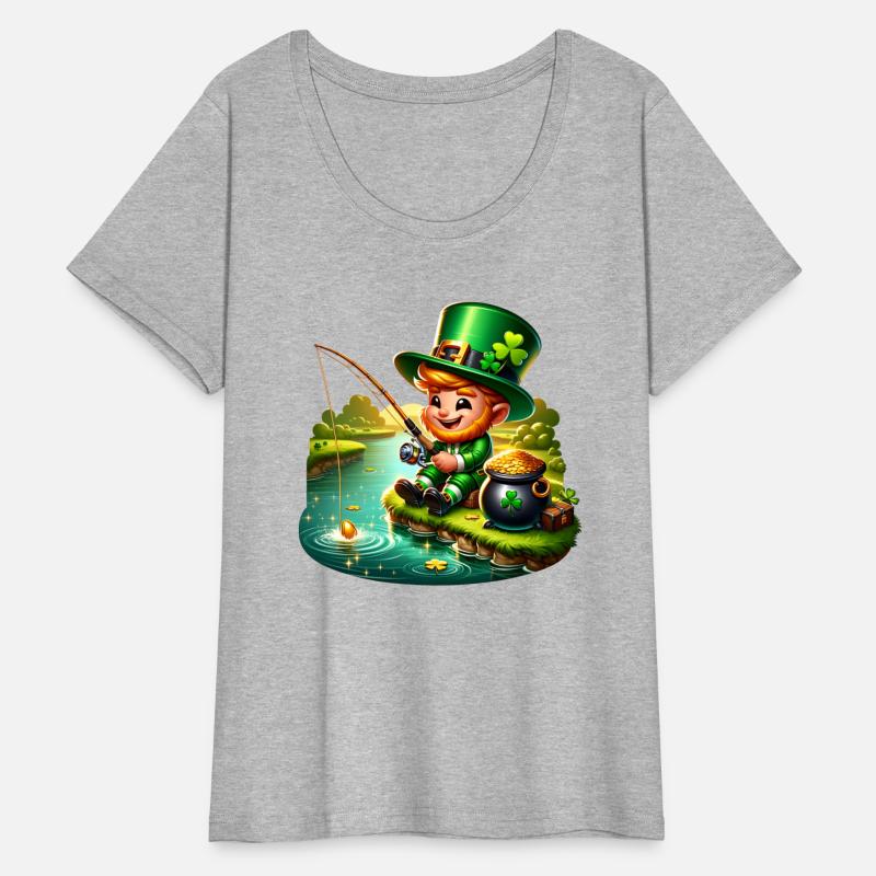Fishing Leprechaun - St. Patrick's Day