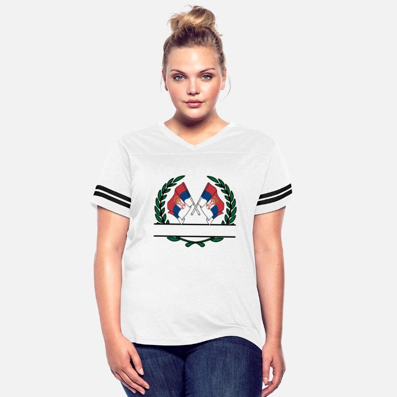 Flags Serbia laurel wreath banner