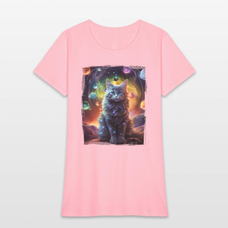 Fluffy Kitten Planet Decors Feline Animal Alien