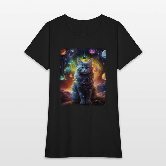 Fluffy Kitten Planet Decors Feline Animal Alien