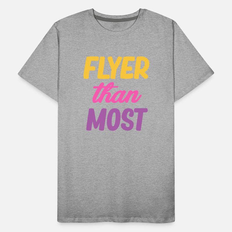 Flyer Than Most Funny Cheer Flyer Football