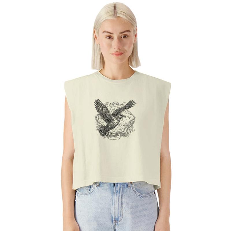 Flying Seagull Over The Sea