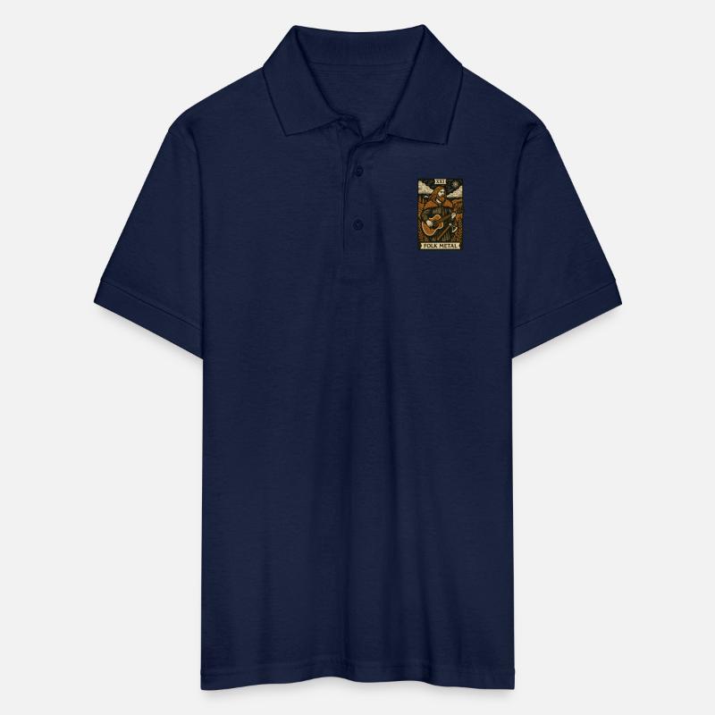 Folk Metal Tarot Card – Nordic Axe & Acoustic Fury