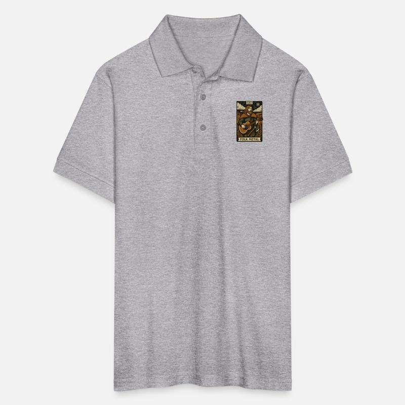 Folk Metal Tarot Card – Nordic Axe & Acoustic Fury