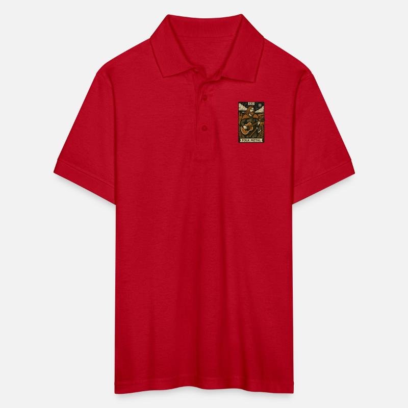 Folk Metal Tarot Card – Nordic Axe & Acoustic Fury