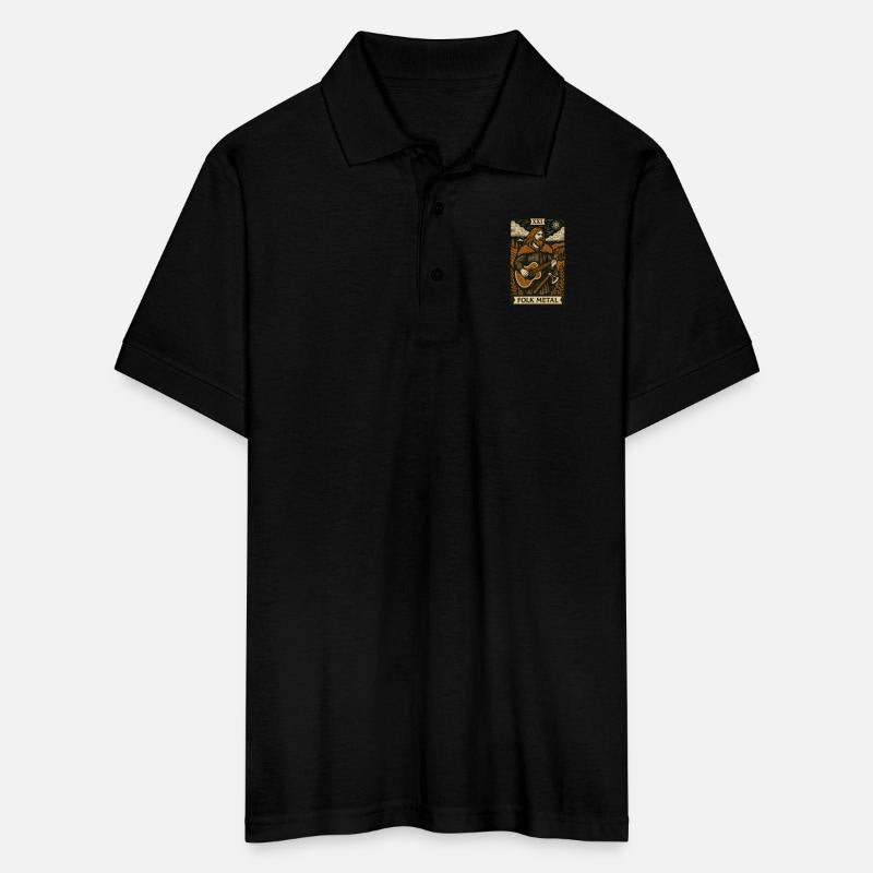 Folk Metal Tarot Card – Nordic Axe & Acoustic Fury