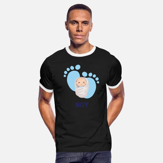 FOOTPRINTS BLUE - IT IS A BOY