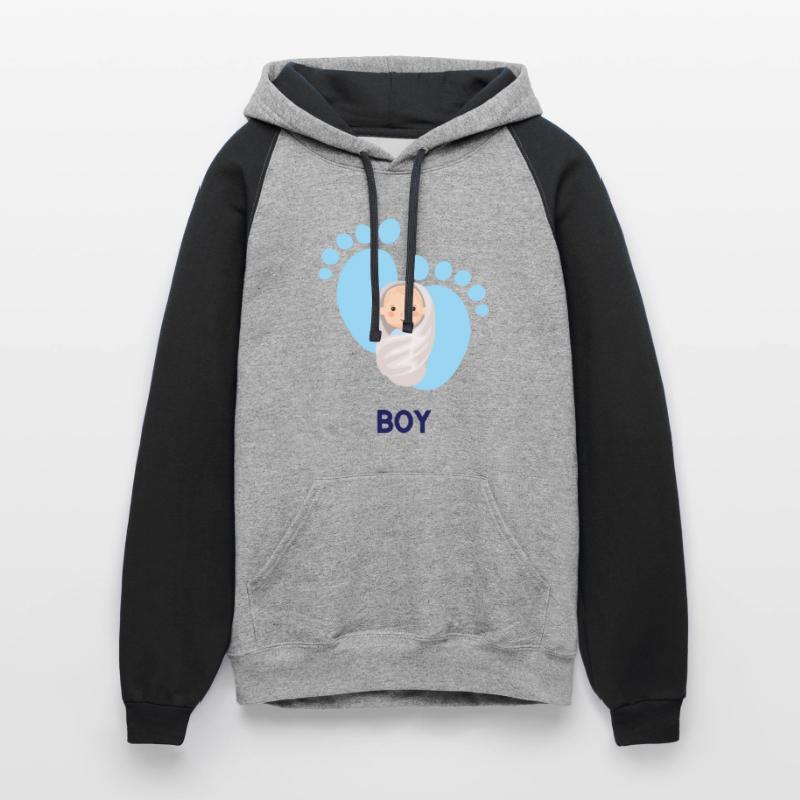 FOOTPRINTS BLUE - IT IS A BOY