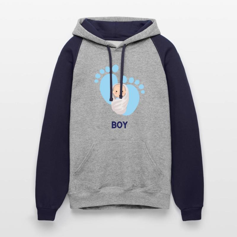 FOOTPRINTS BLUE - IT IS A BOY