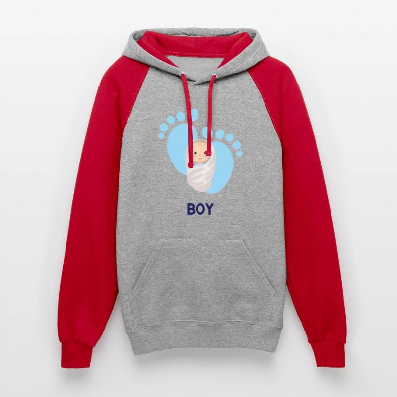 FOOTPRINTS BLUE - IT IS A BOY