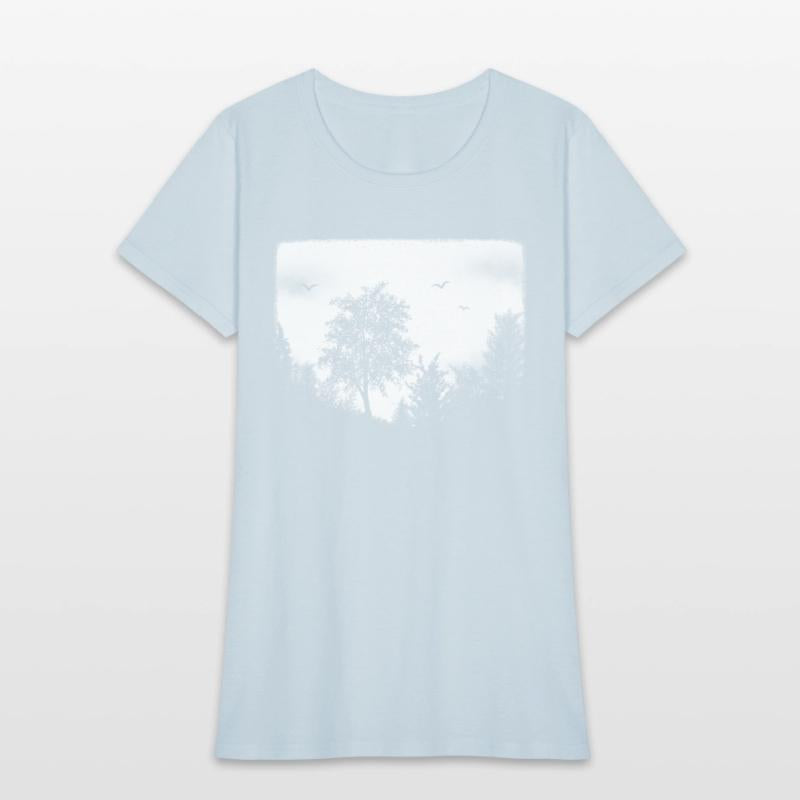 Forest landscape, nature lover