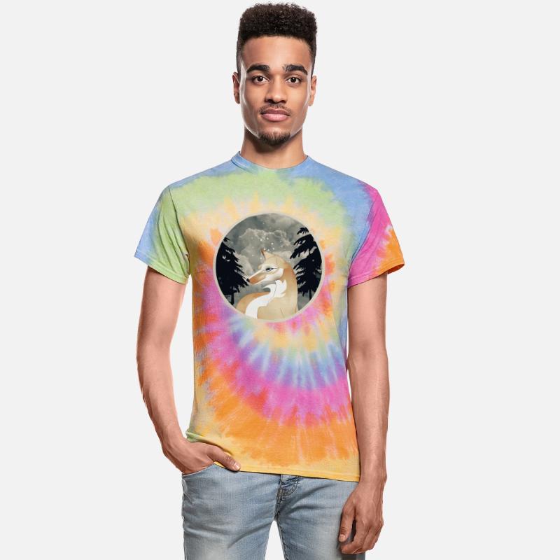 Fox patch hand drawn in vintage style