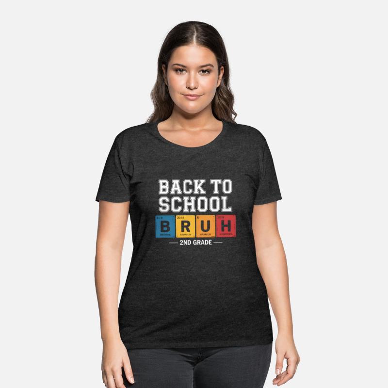Funny 2nd Grade Bruh Back to School T-Shirt