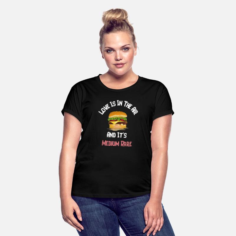 Funny Cheese Burger Design - Love Is In The Air