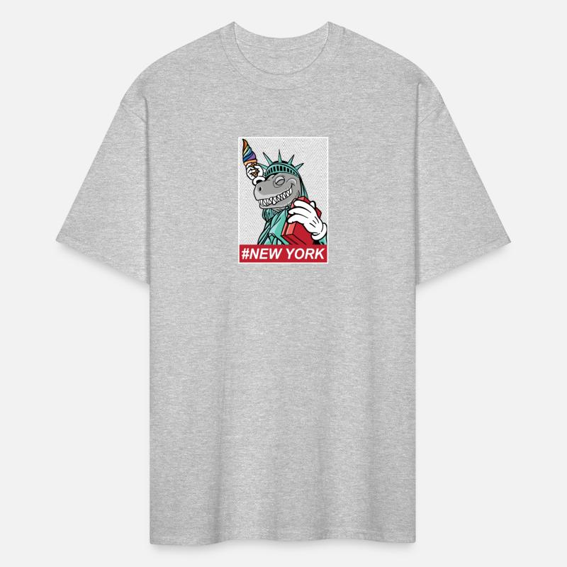 Funny Dinosaur As New Yorker