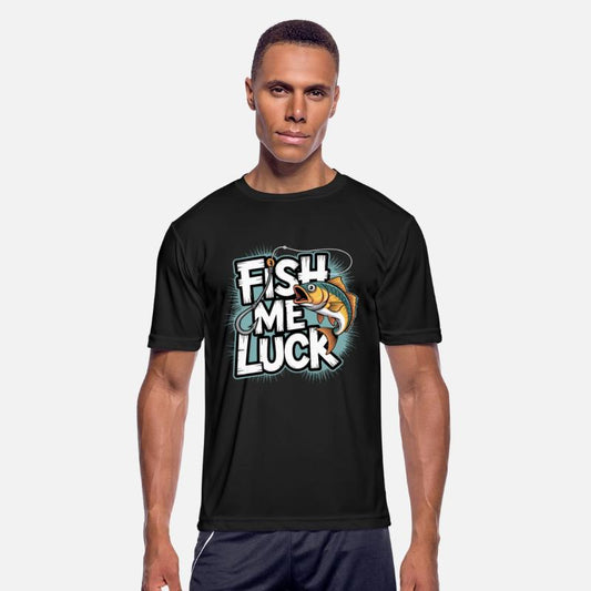 Funny Fishing Fish Me Luck