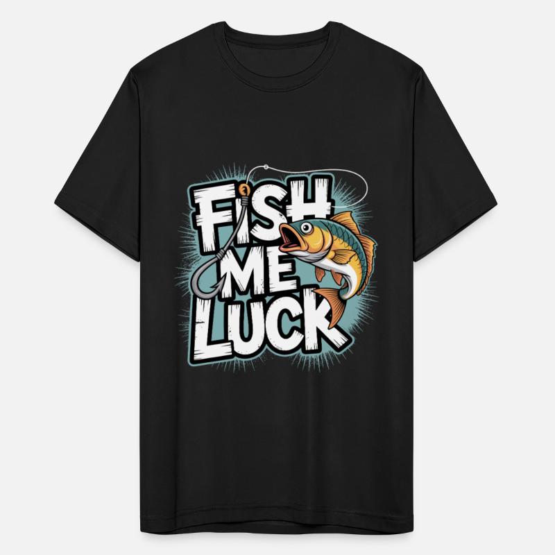 Funny Fishing Fish Me Luck