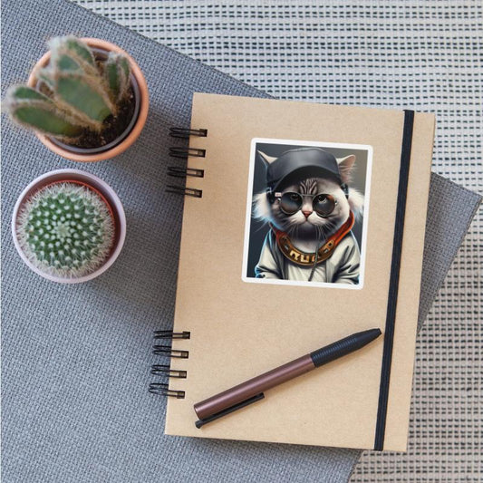 Funny Hip Hop Music Producer Rapper Cat