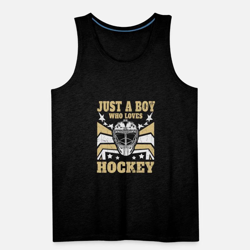 Funny Ice Hockey - Just a Boy who loves Hockey