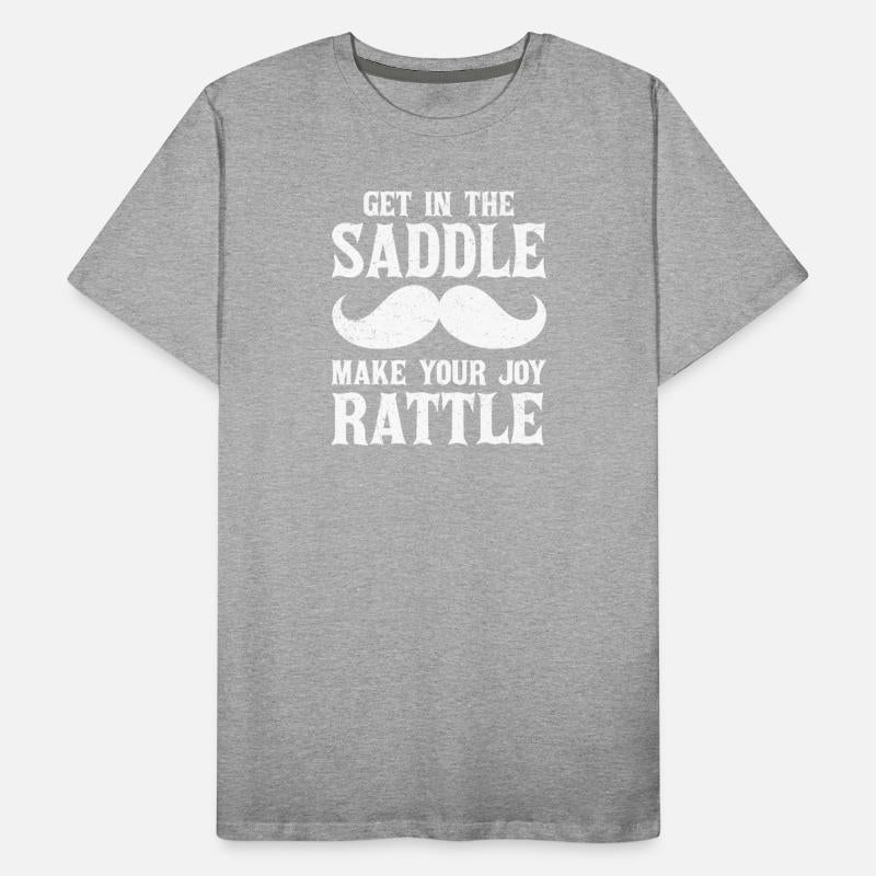 Funny Mustache Saddle