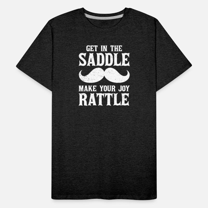 Funny Mustache Saddle